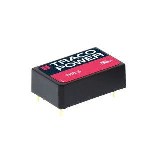 TRACOPOWER Regulated Isolated DC-DC Converter, 5V DC Output, 600 mA, 75V DC Max Input, 36V Min Input, 3W Power THB 3-4811