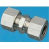 Legris Stainless Steel Pipe Fitting Straight Hexagon Coupler Compression 12mm 1806 12 00