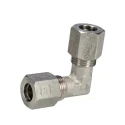 Legris Stainless Steel Pipe Fitting 90° Hexagon Elbow 80 bar Operating Pressure 1802 08 00
