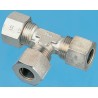 Legris Stainless Steel Pipe Fitting Elbow Hexagon Tee Maximum Pressure 80 bar -40°C to 250°C 1804 06 00