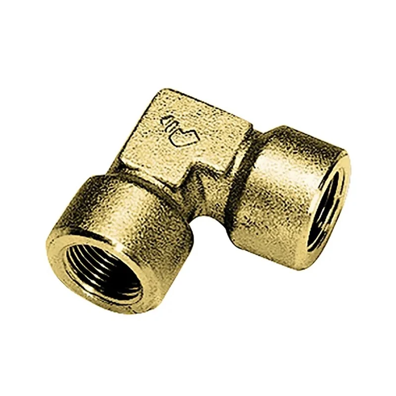 Legris Pneumatic Fitting Brass Pipe Fitting 90° Threaded Elbow Female G 1/8 in to Female G 1/8 in 0143 10 10