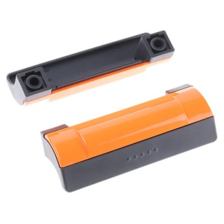Elesa Black Orange Plastic Arch Shape Handle 33 mm Height 19 mm Width 114 mm Length 265111-C2