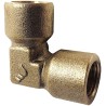 Legris Pneumatic Brass Pipe Fitting 90° Threaded Elbow Female G 1/4 in to Female G 1/4 in 0143 13 13