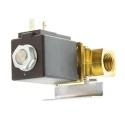 Burkert 2 Port NC Brass Body Solenoid Valve 230V AC, 1/4 in G, 12.7 mm Orifice Diameter 4mm 076551
