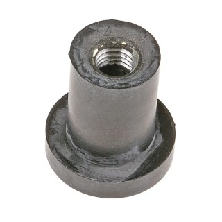 Fabreeka Anti-Vibration Mount, 8.4mm Bore Diameter, 24mm Outside Diameter, Neoprene Material, Operating FLEX LOC Q8