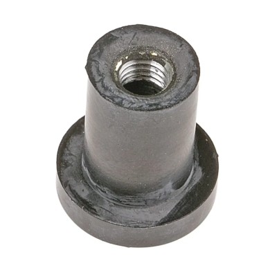 Fabreeka Anti-Vibration Mount, 8.4mm Bore Diameter, 24mm Outside Diameter, Neoprene Material, Operating FLEX LOC Q8