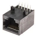 Bel-Stewart SS-64 Series RJ50 Connector Female Through Hole Unshielded Right Angle 1 Port 10 Way RJ50