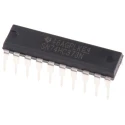 Texas Instruments 8-Bit Transparent D Type Latch, 3 State Output, 20-Pin PDIP SN74HC373N