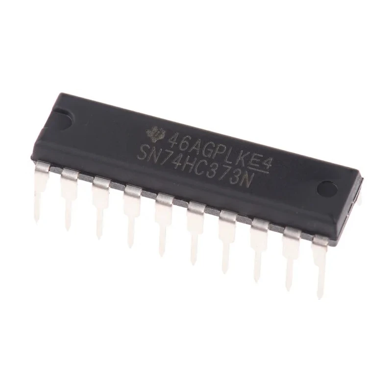 Texas Instruments 8-Bit Transparent D Type Latch, 3 State Output, 20-Pin PDIP SN74HC373N