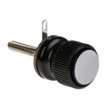 RS PRO Black Insulated Terminal Post 3kV Voltage, M6 Thread Size, 30A Current 444-781