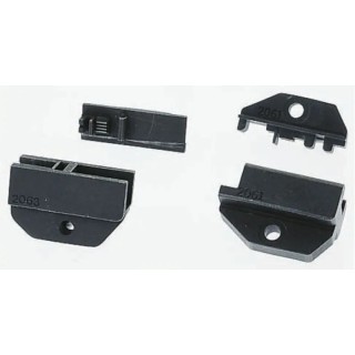 Tempo Coaxial Type Crimp Die Set Insulated Black for RJ12 RJ11 Series 1300 8000 443-946
