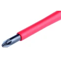 Bahco Standard Screwdriver PZ2 Tip 100 mm Blade VDE 1000V Approved, 222 mm Overall BE-8820S