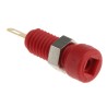 Hirschmann Test & Measurement Red Female Banana Socket, 2 mm Connector, Solder Termination, 60V dc, 6A, Gold 930308701