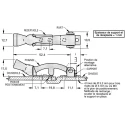 Southco Stainless Steel Natural Hasp & Staple 60.8mm 37-10-051-20