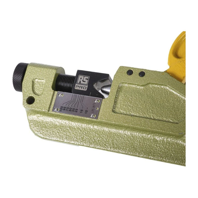 RS PRO Professional Heavy Duty Crimp Tool for Tubular Cable Lugs Cushioned Grip 22.5in 445-611