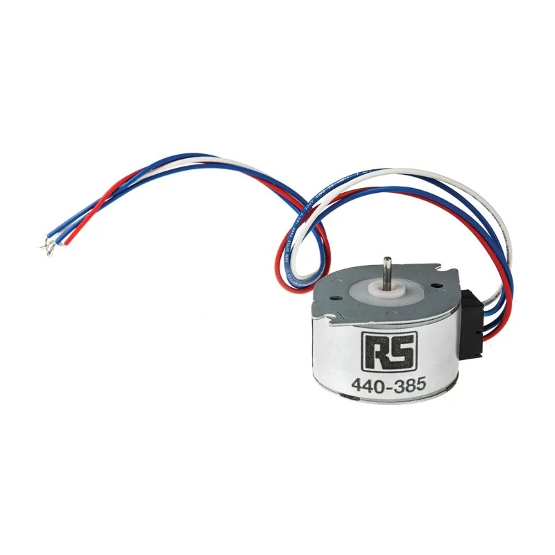 Crouzet Reversible AC Synchronous Motor 2.7 W 24-Pole 230-240 V Steel Shaft 2mm 7.8mm Length 82510001