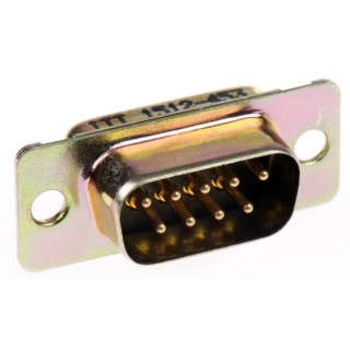 ITT Cannon DDR3 SO DIMM 9 Way Straight Panel Mount D-Sub Connector 2.84 mm Pitch 7.5A Current DDR3 Model 