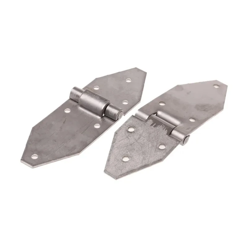 Savigny Stainless Steel Strap Hinge with Fixed Pin 40 mm x 130 mm x 2 mm 40417 IB