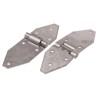 Savigny Stainless Steel Strap Hinge with Fixed Pin 40 mm x 130 mm x 2 mm 40417 IB