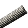 HellermannTyton Expandable Braided Polybutylene Terephthalate Cable Sleeve, Tin Plated 173-01400 HEGEMIP14-PET/SNCU-ML
