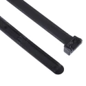 HellermannTyton Cable Tie Non-Releasable 210 mm Length x 8 mm Width Black Polyamide 66 121-82160 KR8/21-PA66UV-BK