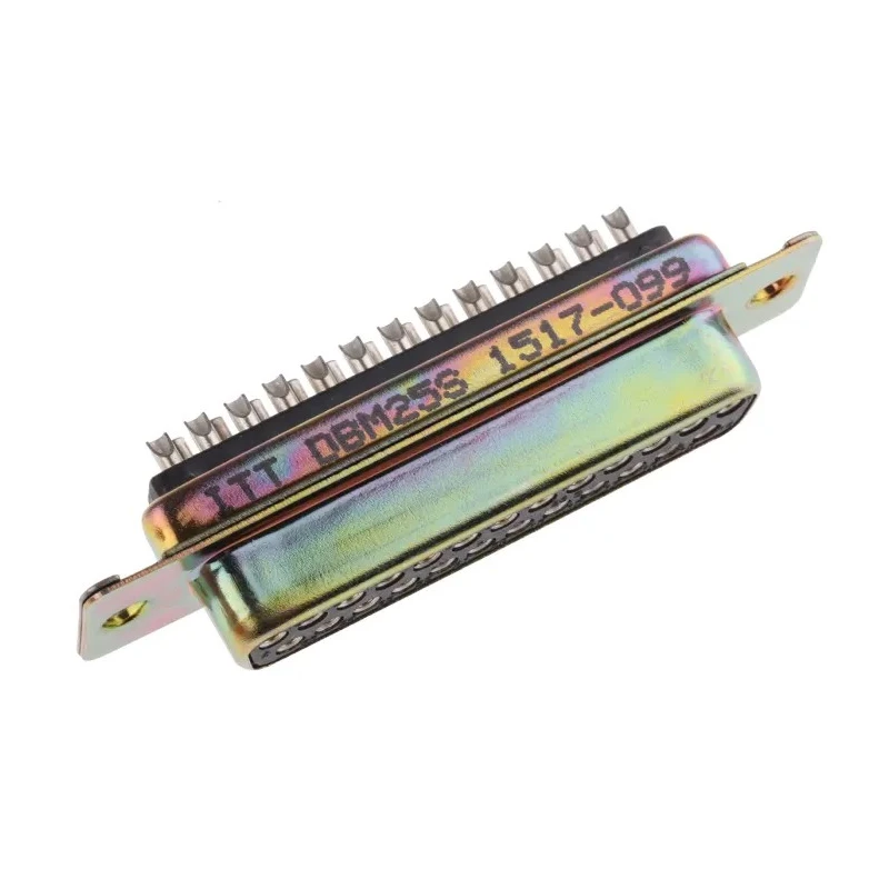 ITT Cannon 25 Way Straight 2.8 mm Pitch Panel Mount D-Sub Connector Female D3HC-MP-M