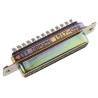 ITT Cannon 25 Way Straight 2.8 mm Pitch Panel Mount D-Sub Connector Female D3HC-MP-M