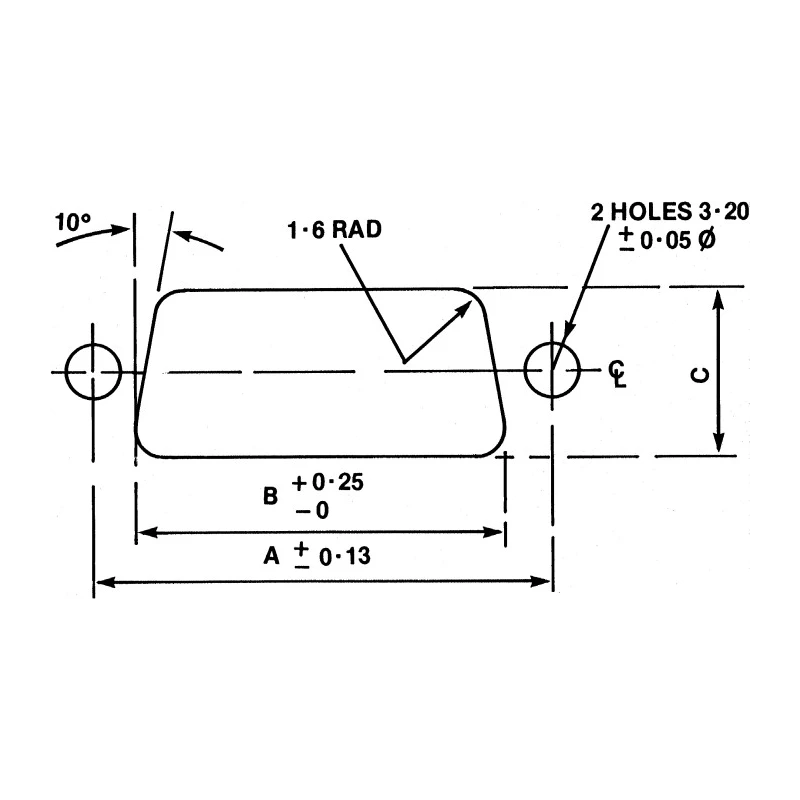 ITT Cannon 25 Way Straight 2.8 mm Pitch Panel Mount D-Sub Connector Female D3HC-MP-M