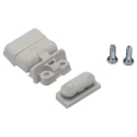 Fibox Solid Series Plastic Hinge for Use with Piccolo Enclosure TH A GREY HINGE SET