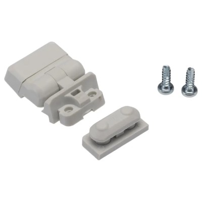 Fibox Solid Series Plastic Hinge for Use with Piccolo Enclosure TH A GREY HINGE SET