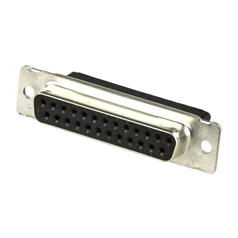 TE Connectivity AMPLIMITE HDP-20 25 Way Straight Cable D-Sub Connector with Standard Female 250V 3.7A 207463-1