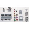ETI 63A 13-Pole Bottle Fuse Holder for DIII Compatible Fuses, 500V AC DIIIGAUGEKIT