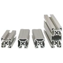 FlexLink Silver Aluminium Strut Profile 30 x 30 mm 7.2 mm Groove, 3 m Length, Series XF XFBM 3X30