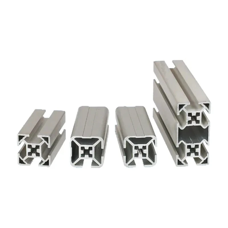 FlexLink Silver Aluminium Strut Profile 30 x 30 mm 7.2 mm Groove, 3 m Length, Series XF XFBM 3X30