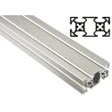FlexLink Silver Aluminium Strut Profile 30 x 60 mm 7.2 mm Groove, 3 m Length, Series XF XFBM 3X30X60
