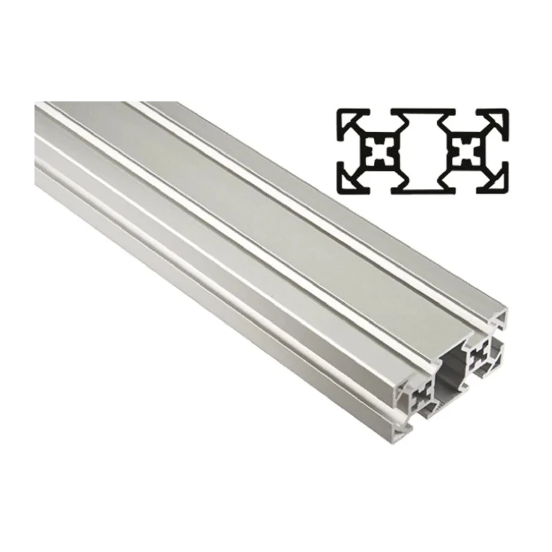 FlexLink Silver Aluminium Strut Profile 30 x 60 mm 7.2 mm Groove, 3 m Length, Series XF XFBM 3X30X60