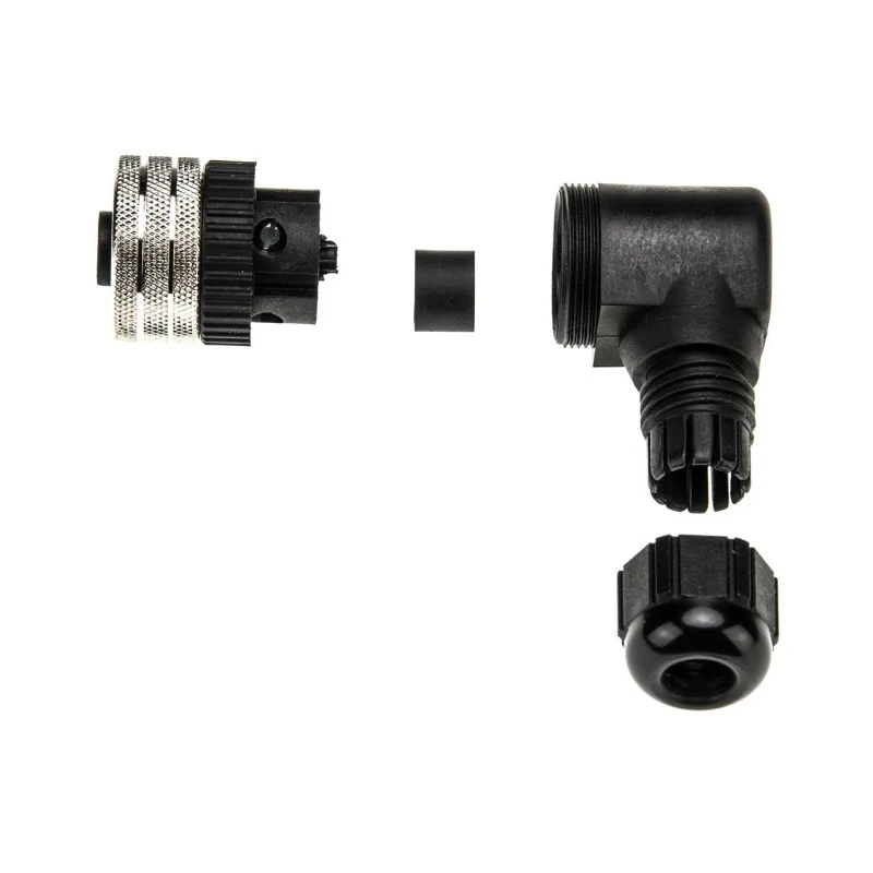 Brad from Molex Circular Connector Cable Mount Socket Female 4 Contacts M12 IP67 Micro-Change Series 1200710037
