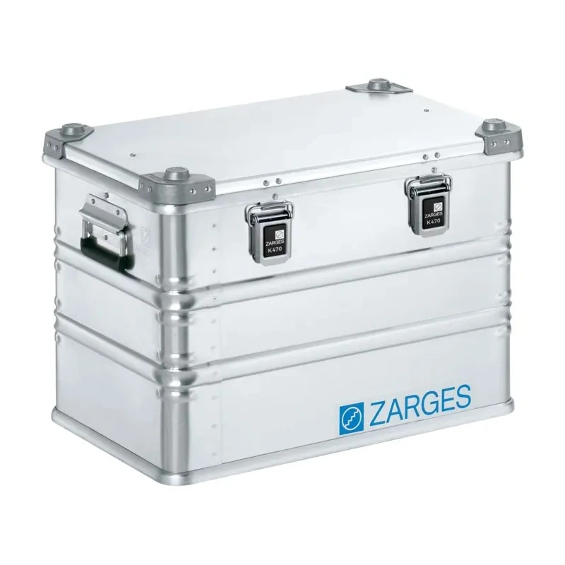 Zarges Metal Waterproof Watertight Transit Case 600 mm x 400 mm x 410 mm 5.3 kg Lockable IP54 40564