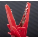 RS PRO Red and Black Insulated Crocodile Clip Nickel Plated Steel Contact 20A Current 446-967