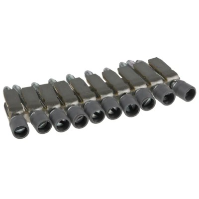 Entrelec BJMI Series Jumper Bar for Use with DIN Rail Terminal Blocks 1SNA176282R2300