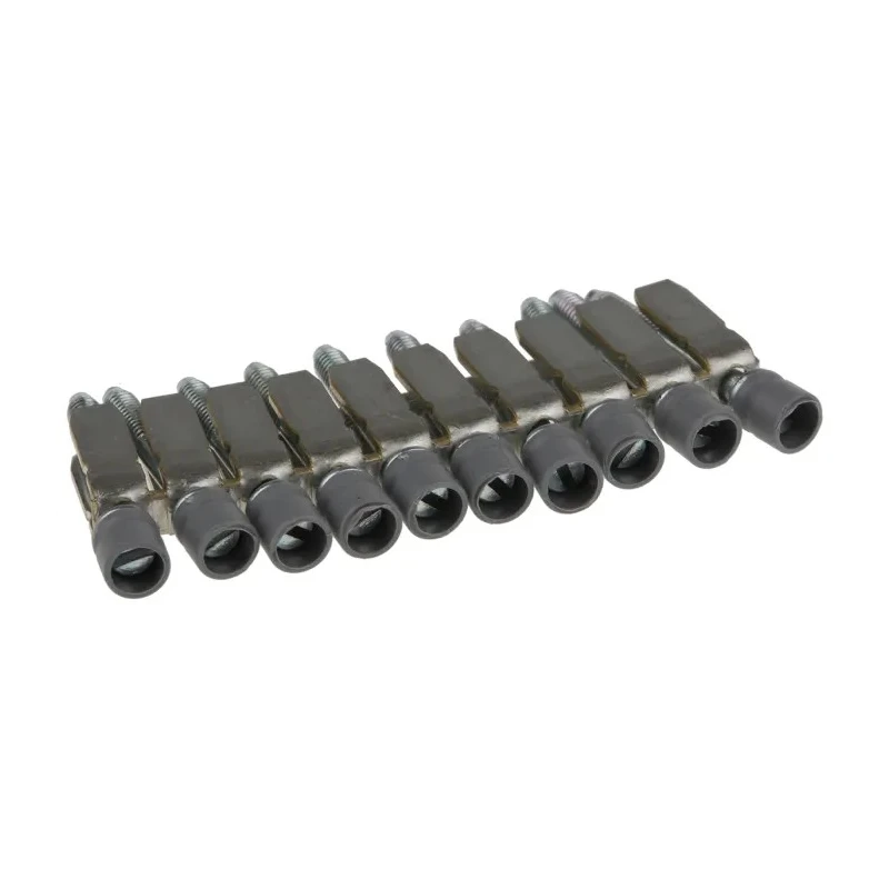Entrelec BJMI Series Jumper Bar for Use with DIN Rail Terminal Blocks 1SNA176282R2300