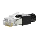 Bel-Stewart 940-SP Series RJ45 Connector Male Modular Jack Shielded Cable Mount 1 Port 8 Way RJ45 