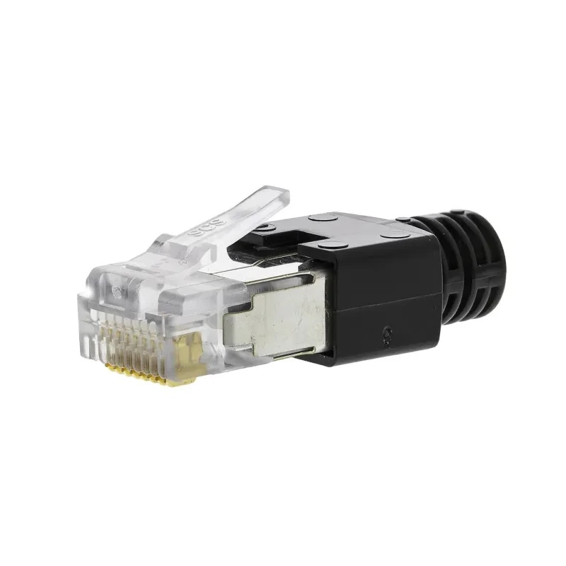 Bel-Stewart 940-SP Series RJ45 Connector Male Modular Jack Shielded Cable Mount 1 Port 8 Way RJ45 