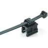 HellermannTyton Cable Tie Assembly 150 mm x 4.6 mm Grey Polyamide 66 156-00019 T50SOSEC9SD-PA66HS/PA66HIRHS-BK