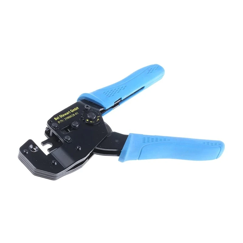 Bel-Stewart Crimp Tool Frame Adjustable Ratchet Hand Tool for Shielded Connectors 2980028-01