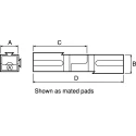 Anderson Power Products PP120 Heavy Duty Power Connector Housing with Polybutylene Terephthalate Body, IP68 Rated PP120
