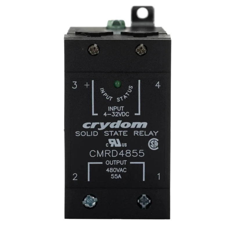 Crydom CMR48 Series Solid State Relay, 55 A Load Current, Panel Mount, 530 V Load Voltage, 32V Control CMR48