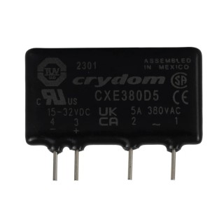 Crydom DRA1 Series Solid State Relay, 5 A Load, PCB Mount, 530 V AC Load, 32V Control DRA1