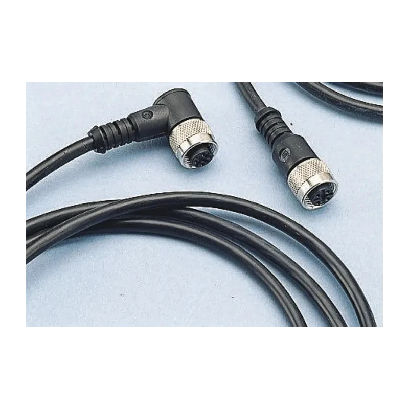 binder Sensor Actuator Cable 4 Contacts M12 Male Right Angle to Female Unterminated 2m 79 3434 13 04