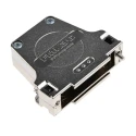 MH Connectors FMK Series Die Cast Zinc Straight D-Sub Backshell, 25 Way Strain Relief FMK3G-K201 / 1731110058